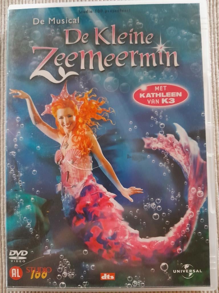 De kleine zeemeermin met K3, Enlèvement ou Envoi, Tous les âges, Comme neuf, Autres genres
