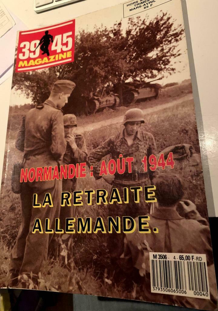 Normandie: Aout 1944 - La retraite allemande, Livres, George Bernage, Enlèvement ou Envoi, Comme neuf, Deuxième Guerre mondiale