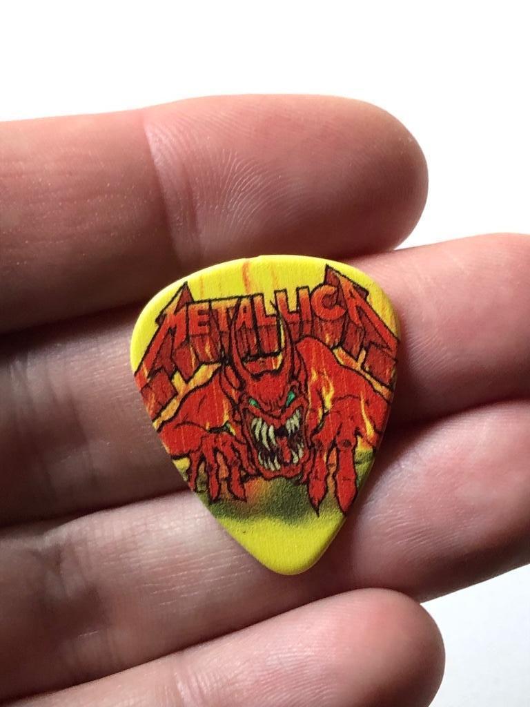 Metallica rare 2025 tour Guitarpick plectrum, Ophalen of Verzenden, Zo goed als nieuw