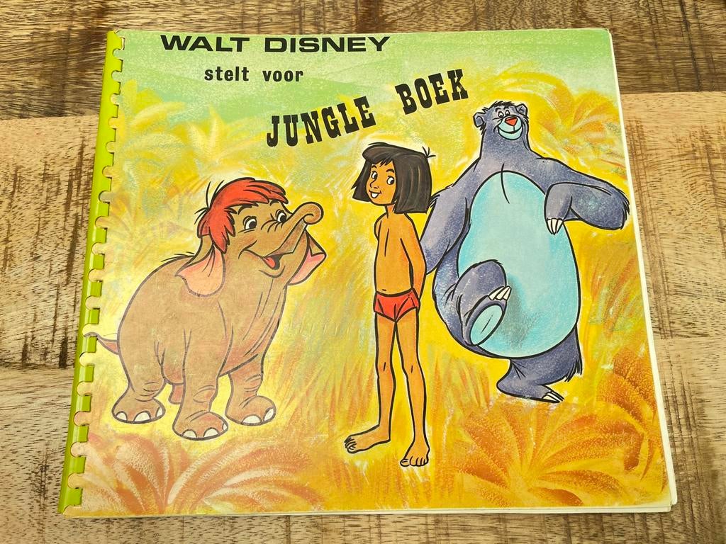 Verzamelalbum Disney Jungle Book 1967, Verzamelen, Ophalen of Verzenden, Leeuwenkoning of Jungle Boek, Gebruikt
