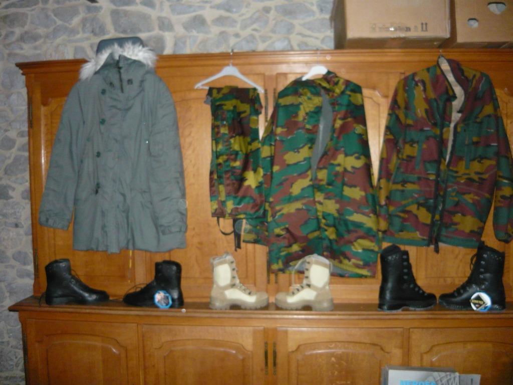 militaire, Ophalen
