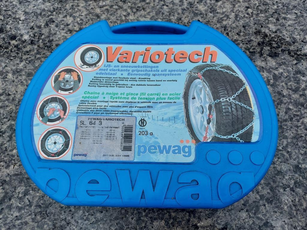 Sneeuwkettingen Pewag-Variotech, Auto diversen, Sneeuwkettingen, Nieuw, Ophalen