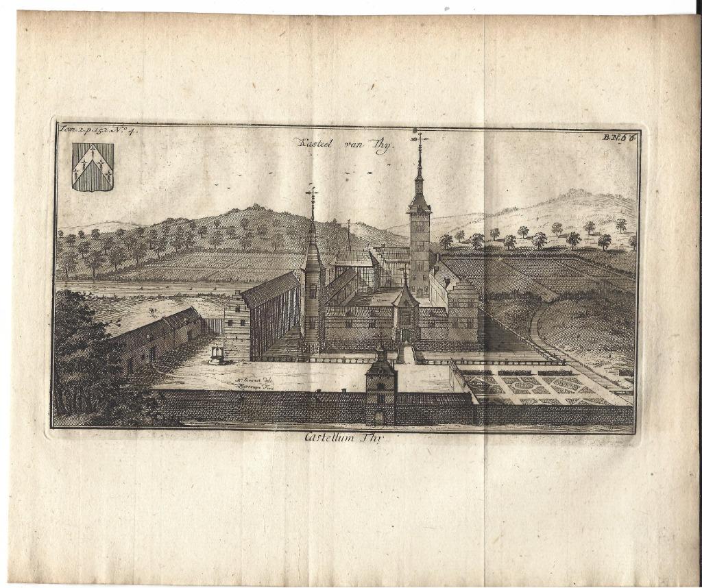 1770 -  Walcourt / Château de Thy-le-Château, Envoi