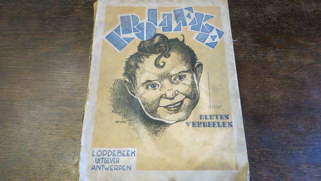 Oud boek ,, KROLLEKE,, en zijn makkers Berten Verbeelen 1944, Ophalen of Verzenden, BERTEN VERBEELEN