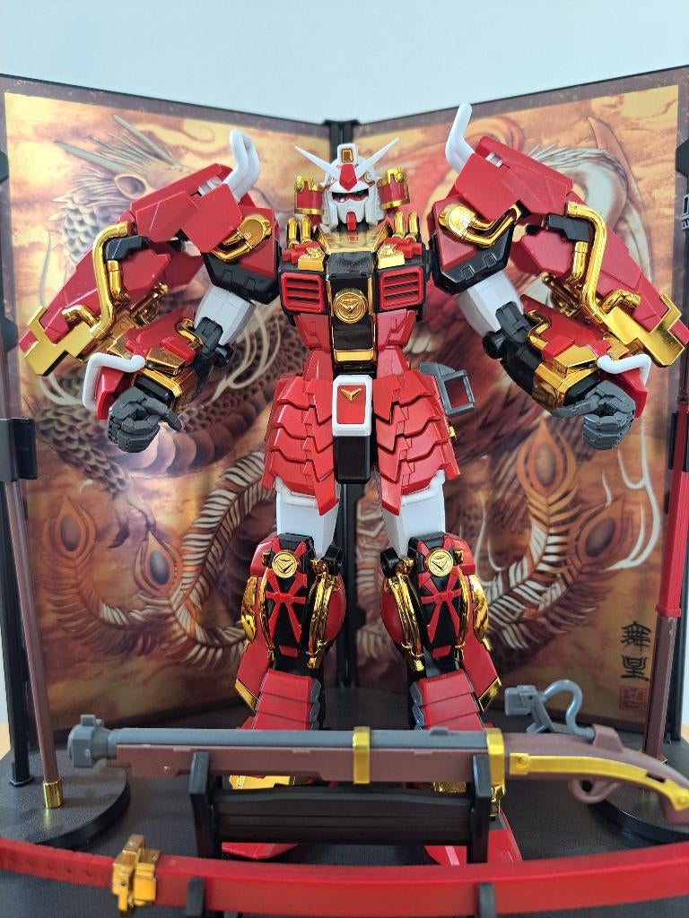 Gundam Shin Musha Master Grade, Verzamelen, Poppetjes en Figuurtjes, Zo goed als nieuw, Ophalen