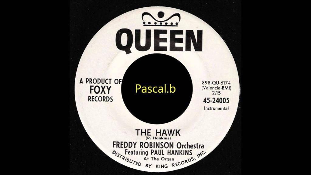 Freddy Robinson Orchestra ‎– The Hawk " Popcorn ' 7", Gebruikt, 7 inch, Single, Ophalen of Verzenden
