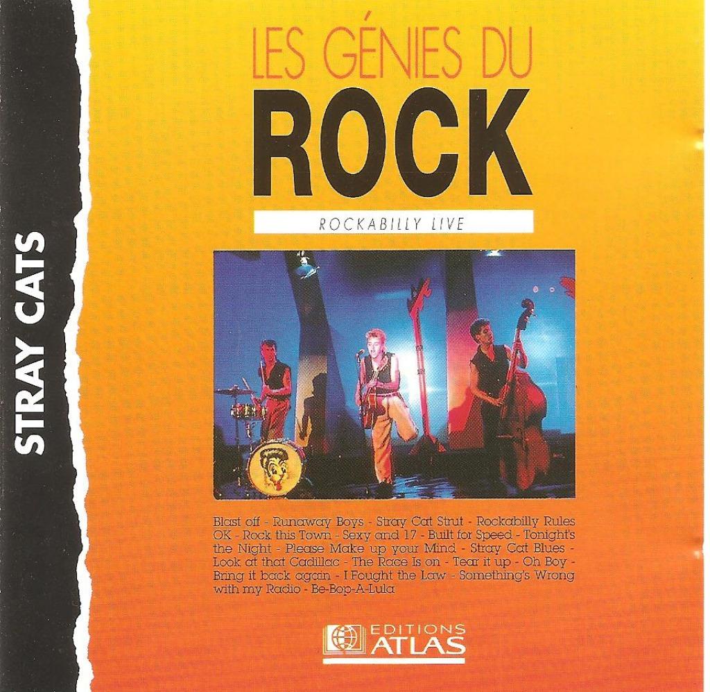 CD STRAY CATS - Rockabilly live - Live at the RITZ - New Yor, Envoi, Comme neuf, Pop rock