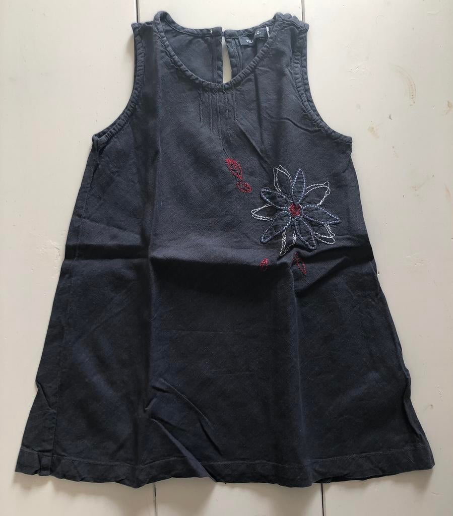 robe en lin 3 y 98 Hilde & co, Enlèvement ou Envoi, Utilisé, Fille, Robe ou Jupe