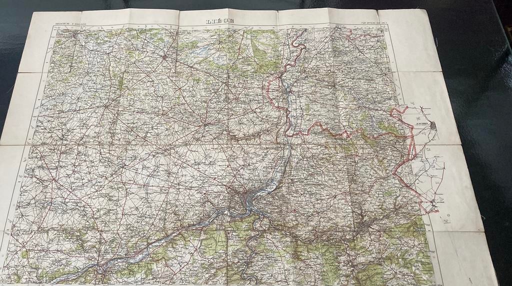 Topografische kaart Liège 1912, Ophalen, Landmacht, Overige typen