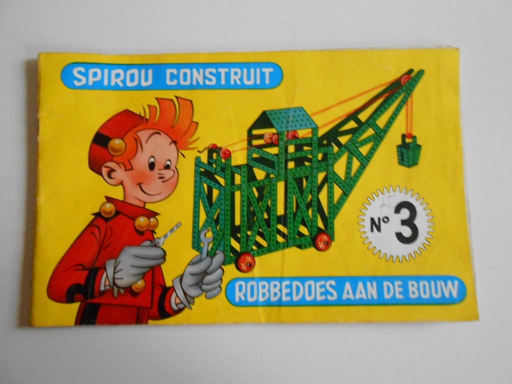 Boekje , behorend bij bouwdoos Robbedoes N 3 ., Verzamelen, Ophalen of Verzenden
