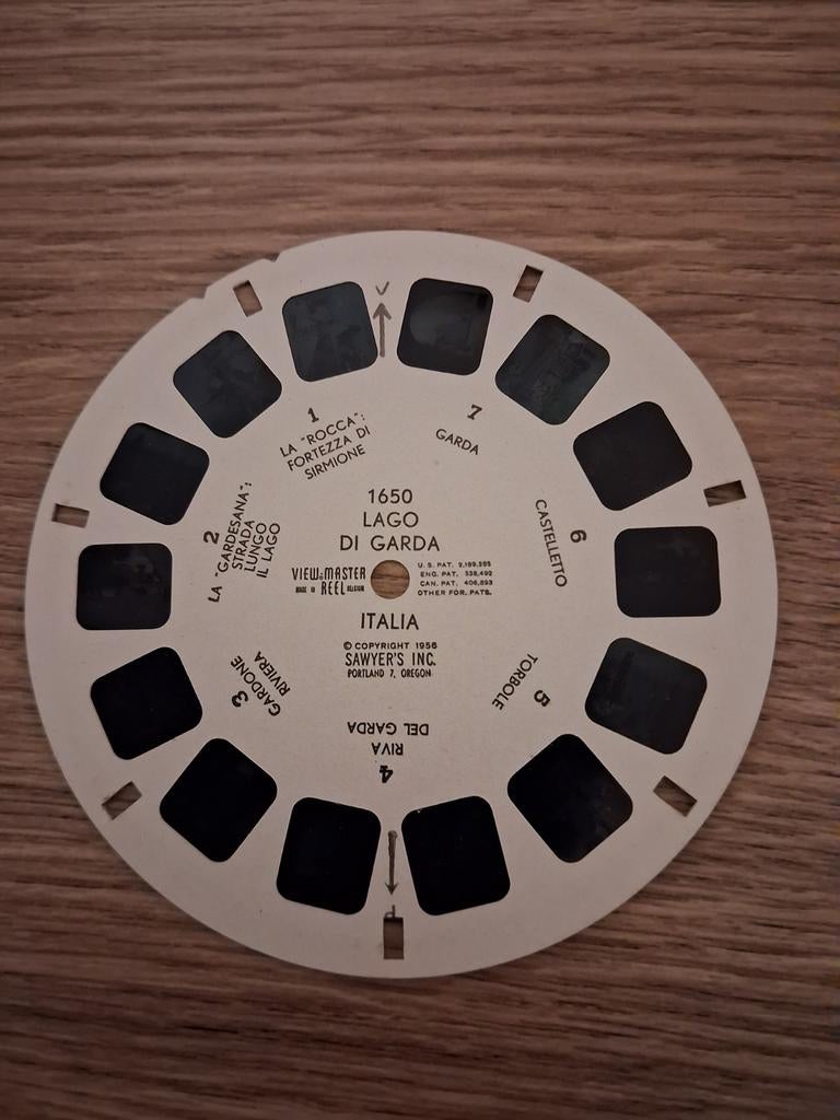 View-master : Lago di garda 1650, Ophalen of Verzenden
