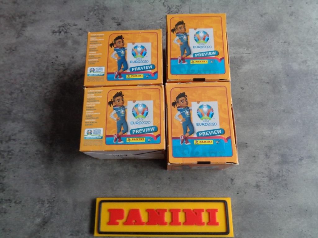 PANINI EURO 2020 Preview 4x CARTONS DE 60 SACS CHACUN, Hobby & Loisirs créatifs, Autocollants & Images, Enlèvement ou Envoi