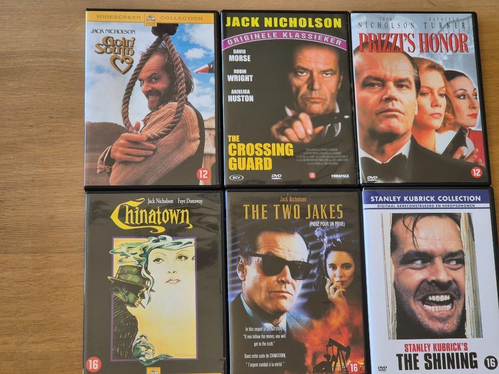 6 DVD - Jack Nicholson (nieuw), Enlèvement ou Envoi