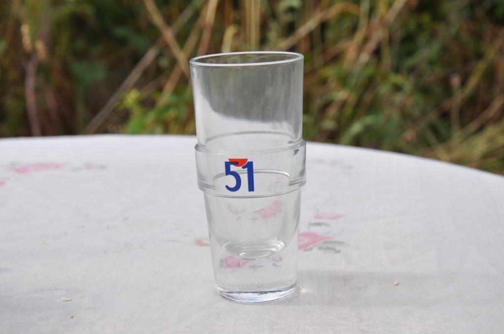 verre a pastis 51 droit (4), Ophalen of Verzenden, Zo goed als nieuw, Overige typen