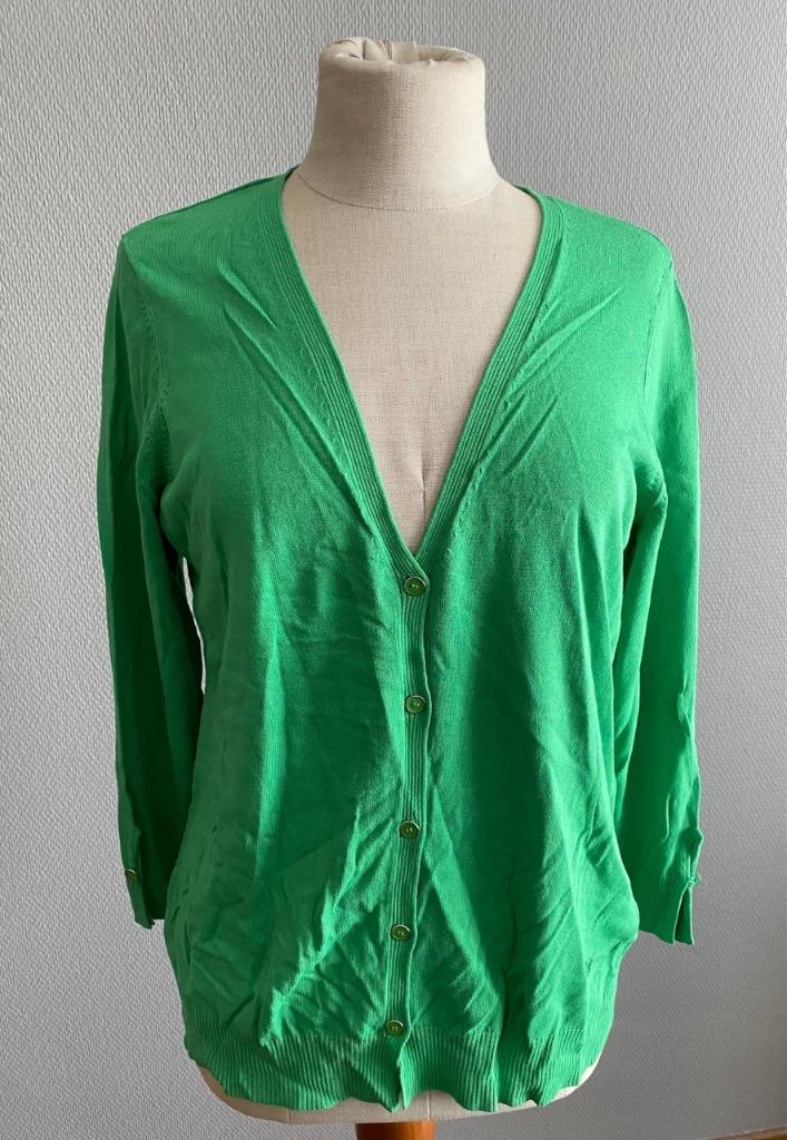 Groene gilet Mayerline Brussels maat L, Verzenden, Maat 42/44 (L), Zo goed als nieuw, Mayerline Brussels