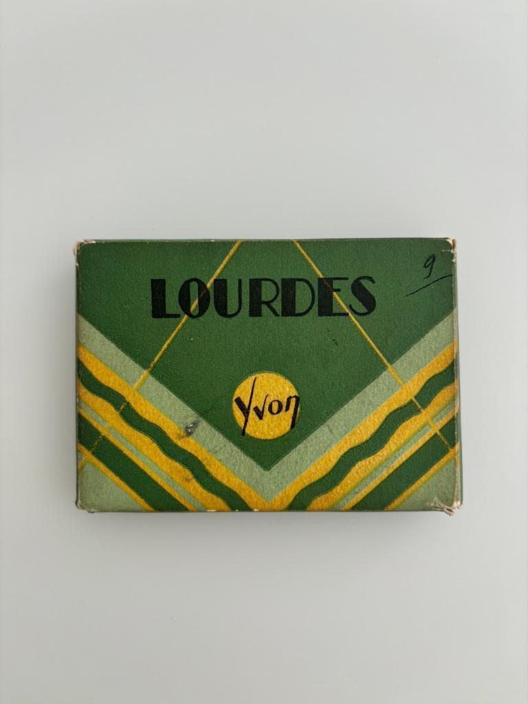 Vintage Mapje 20 Foto's Lourdes Yvon Jaren 30, Foto, Zo goed als nieuw, Voor 1940, Buitenland