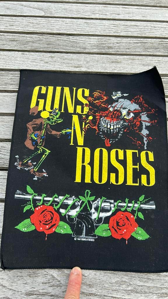 Back Patch Guns n’ Roses - Appetite For Destruction, Verzamelen, Ophalen of Verzenden, Nieuw, Kleding