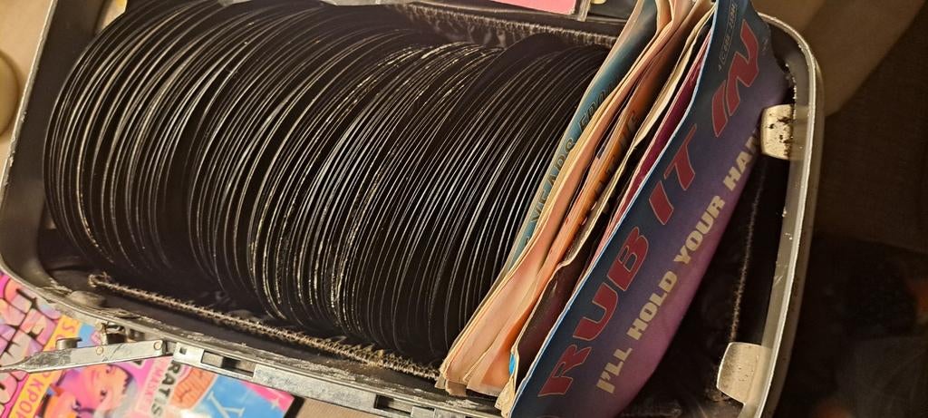 🛑🛑⏱️Vintage plaatjes 45 toeren jaren 70 oudjes 110 stuks, Ophalen of Verzenden, Zo goed als nieuw