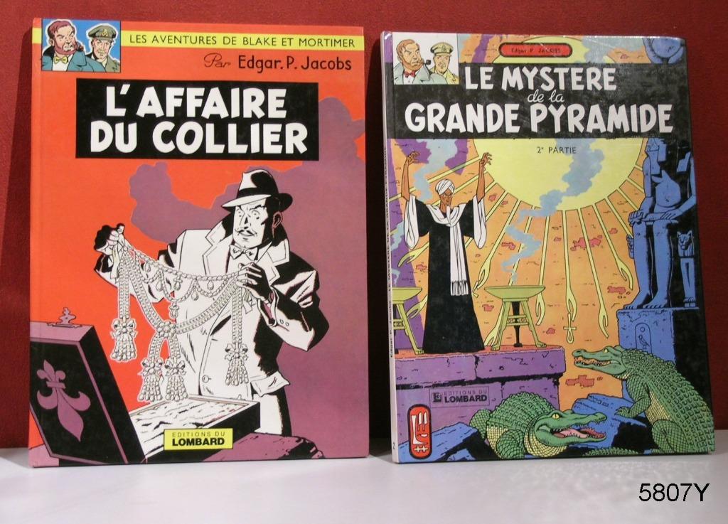 2 BD BLAKE ET MORTIMER, Enlèvement ou Envoi, E.P. Jacobs