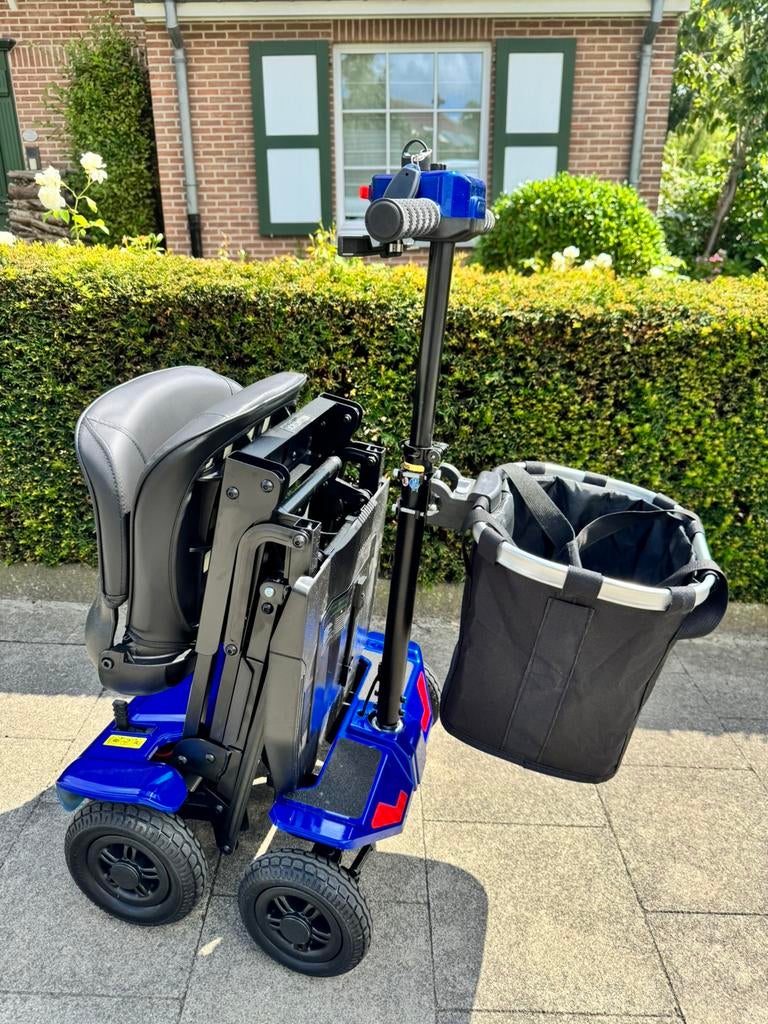 Opvouwbare Scootmobiel SMART SCOOTER – Elektrische plooibaar, Ophalen of Verzenden, Inklapbaar, Zo goed als nieuw, Elektrische rolstoel