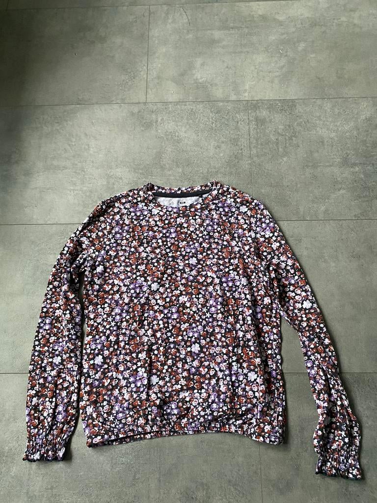Gebloemde longsleeve maat 158-164, Kinderen en Baby's, Kinderkleding | Maat 158, Gebruikt, WE, Meisje, Ophalen of Verzenden