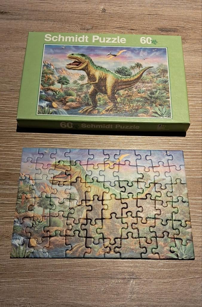 Mini-puzzle Dinosaur T-Rex par Schmidt, 60 pièces, Enlèvement ou Envoi, Comme neuf