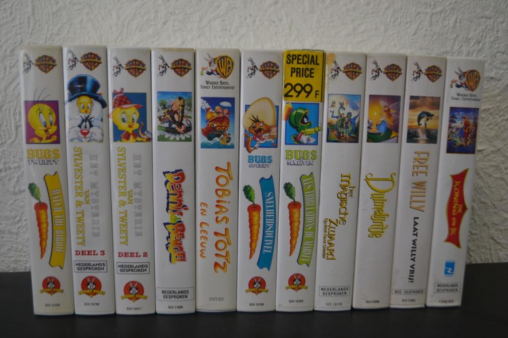 Films Tweety, Titi, Space Jam e.a. 11xWarner Bross, 3xLT, Cd's en Dvd's, Tekenfilm, Alle leeftijden, Ophalen of Verzenden, Zo goed als nieuw