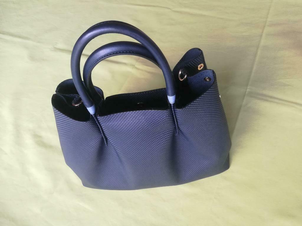Handtas Gianni Notaro, Ophalen of Verzenden, Zo goed als nieuw, Blauw, Handtas