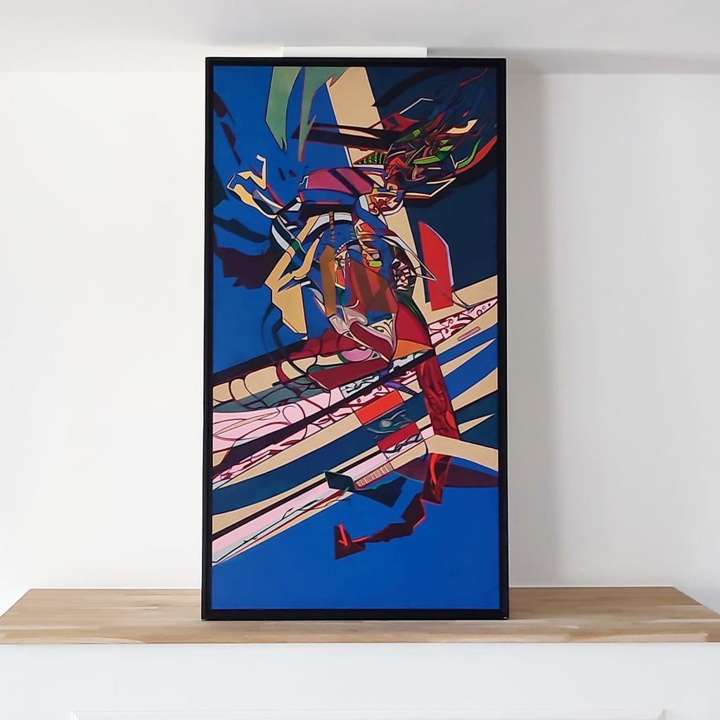 Peinture de Roland Lavianne., Antiquités & Art, Enlèvement ou Envoi