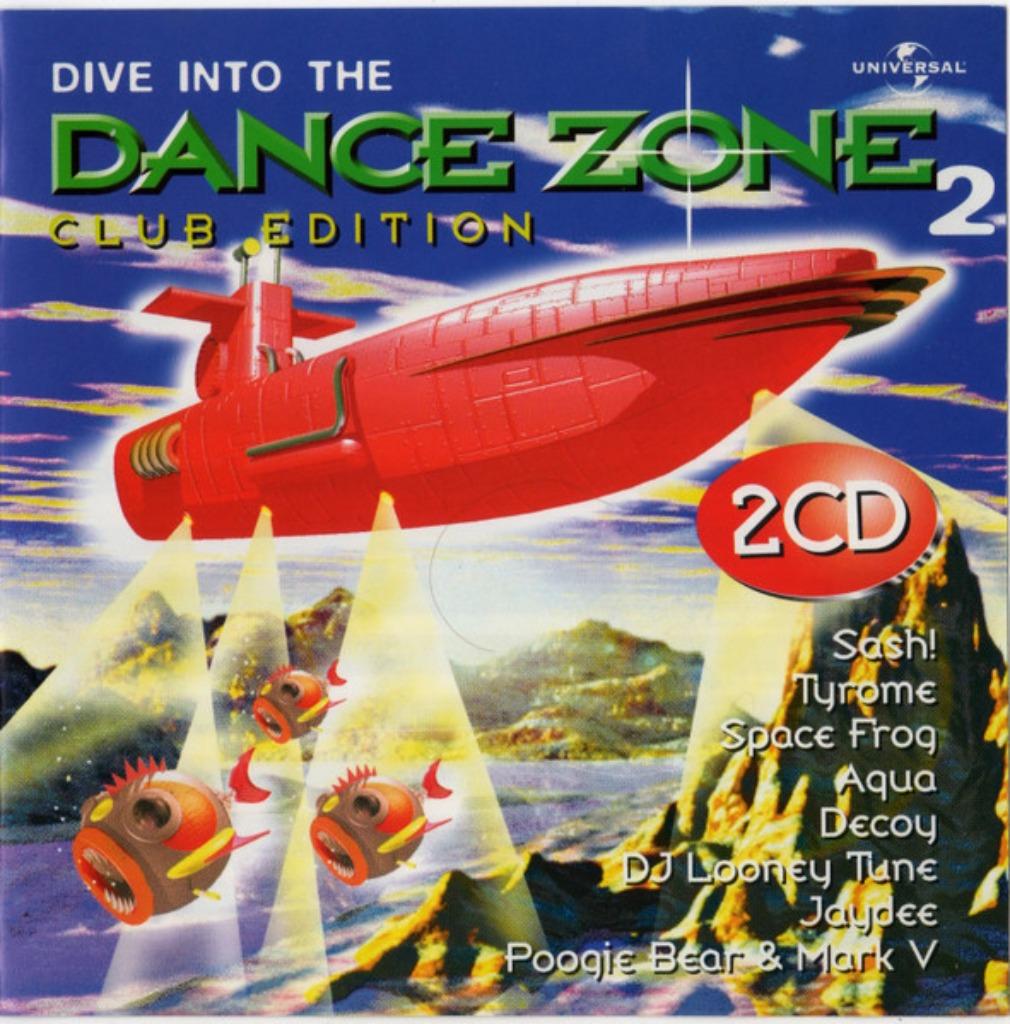 1801 - DIVE INTO THE DANCE ZONE 2 - CLUB EDITION - 2CD - NEW, Cd's en Dvd's, Cd's | Dance en House, Nieuw in verpakking, Verzenden