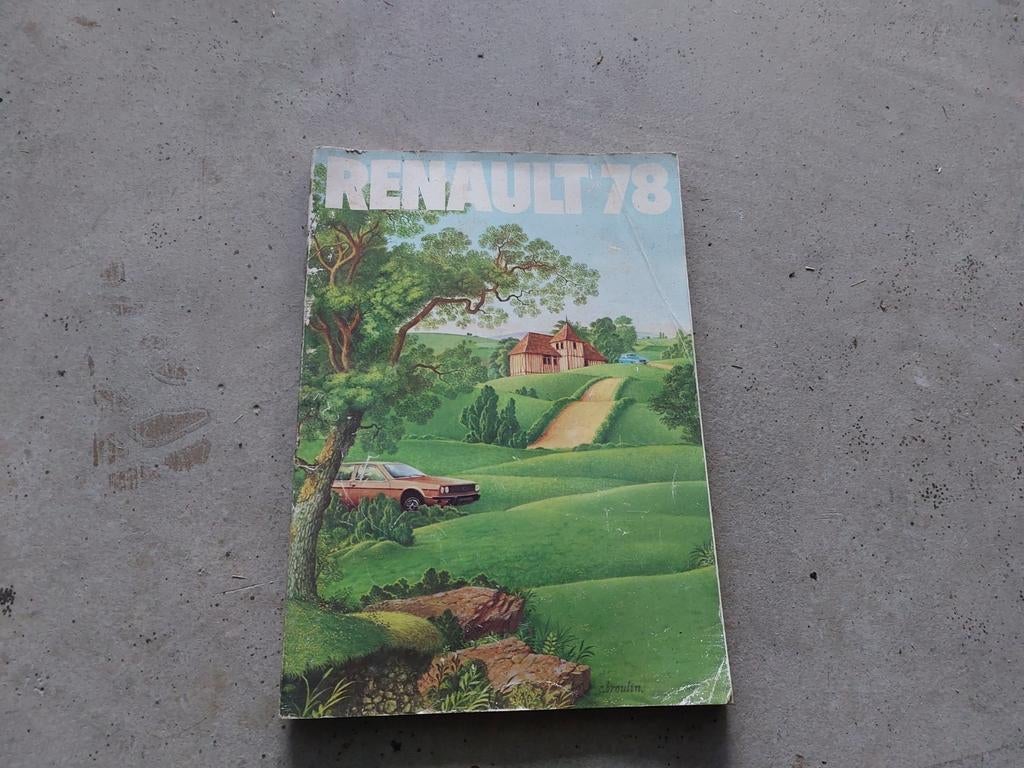 boek over Renault 1978, Boeken, Auto's | Boeken, Ophalen of Verzenden, Gelezen, Renault