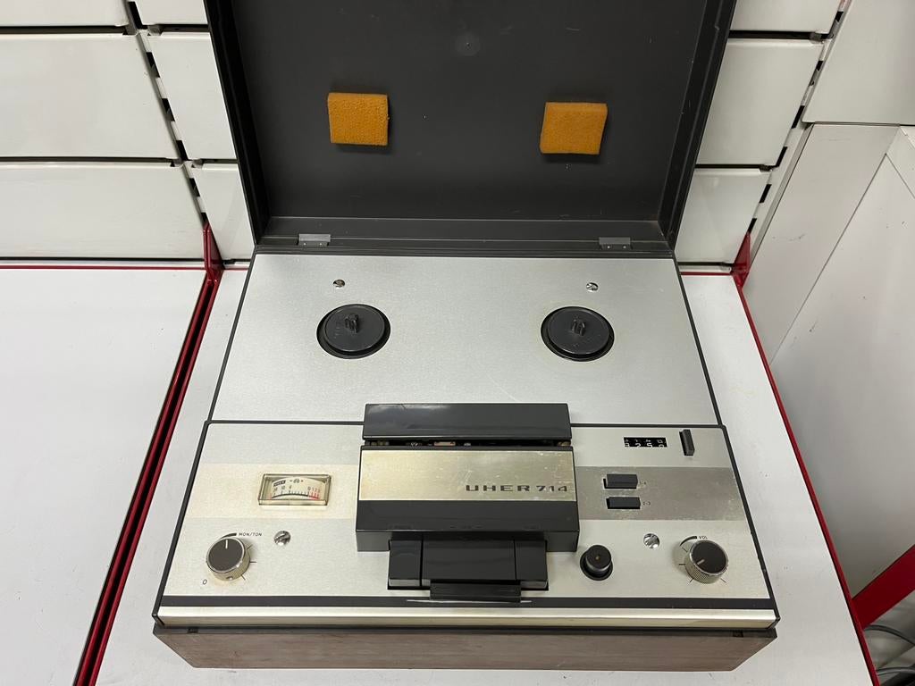 UHER 714 – Magnétophone à bandes – Vintage - 70s, TV, Hi-fi & Vidéo, Enregistreurs audio, Magnétophone, Enlèvement