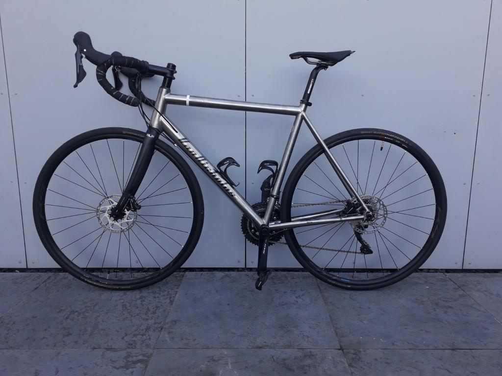 VanNicholas Ventus Shimano 105, 2021, M, zo goed als nieuw., Ophalen, Zo goed als nieuw, Titanium