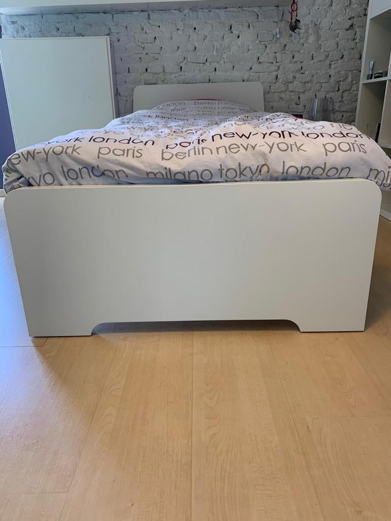IKEA bed en boxspring, Ophalen, Eenpersoons