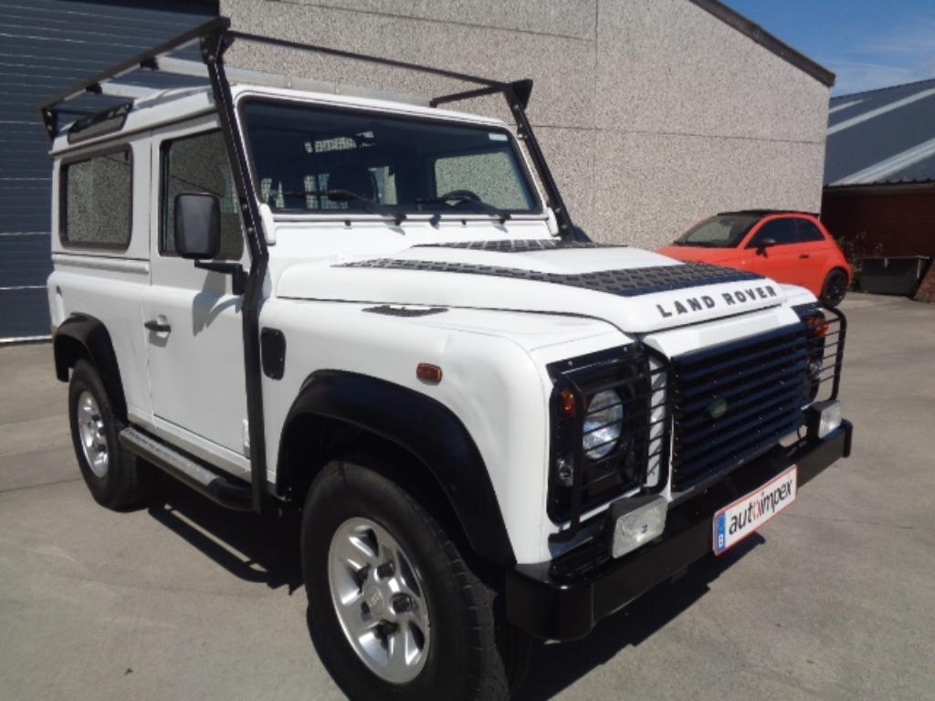 LAND ROVER DEFENDER 2.2 DIESEL 6VIT EURO5 26950 NERO EXPORT, 90 kW, Zwart, 4 cilinders, Wit