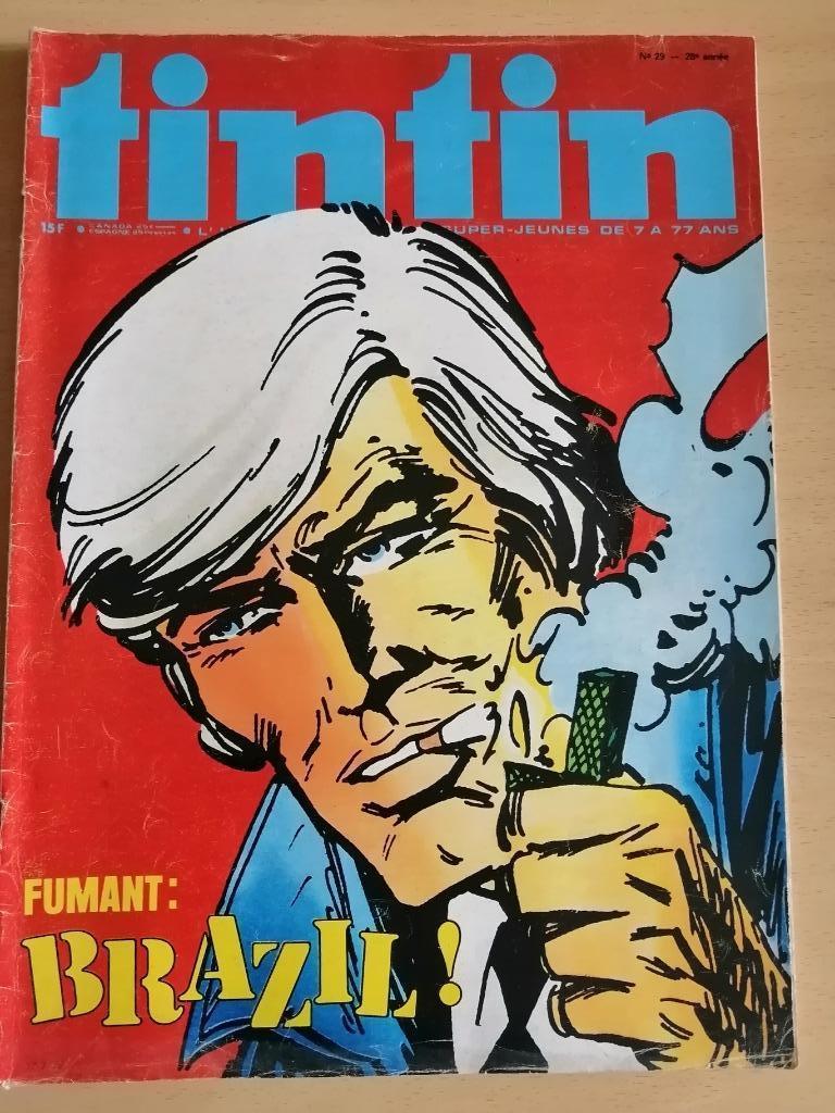 Le journal de Tintin numéro 29 - 1973, Enlèvement ou Envoi, Journal