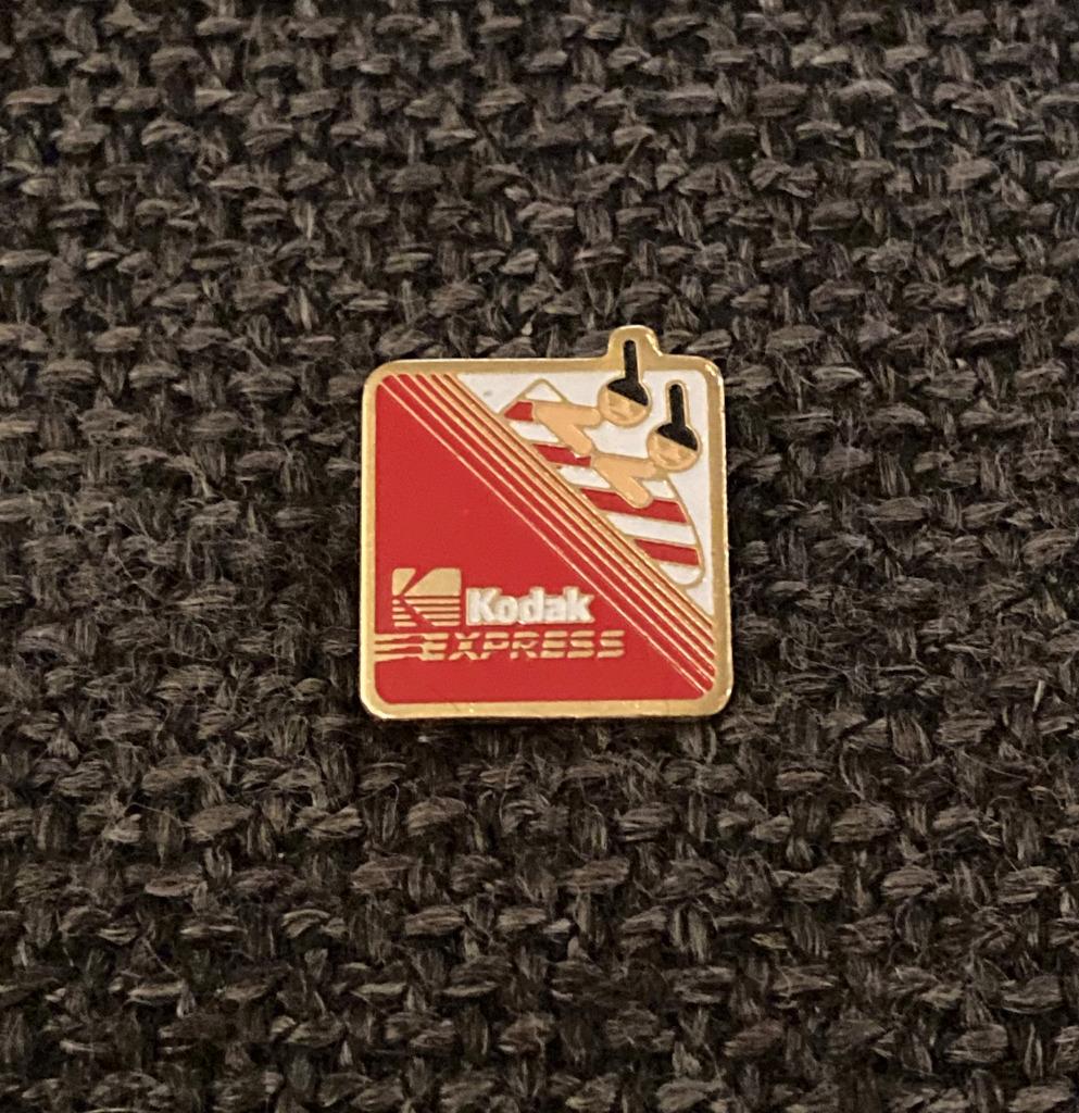 PIN - KODAK EXPRESS - BOBSLEE, Envoi, Utilisé, Marque, Insigne ou Pin's