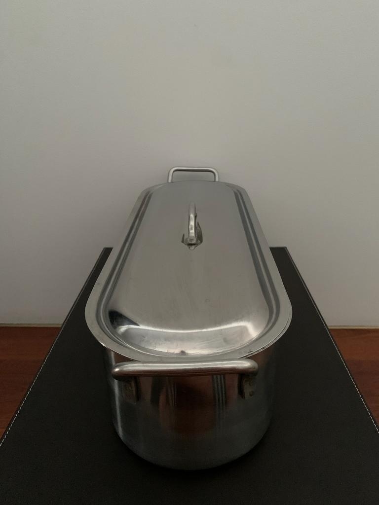 Poissonnière Vintage en Inox, Maison & Meubles, Enlèvement ou Envoi