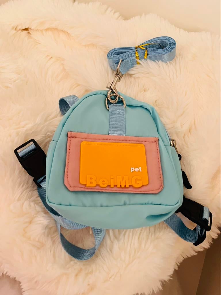 Sac a dos harnais avec laisse chien dog, Animaux & Accessoires, Accessoires pour chiens, Enlèvement ou Envoi