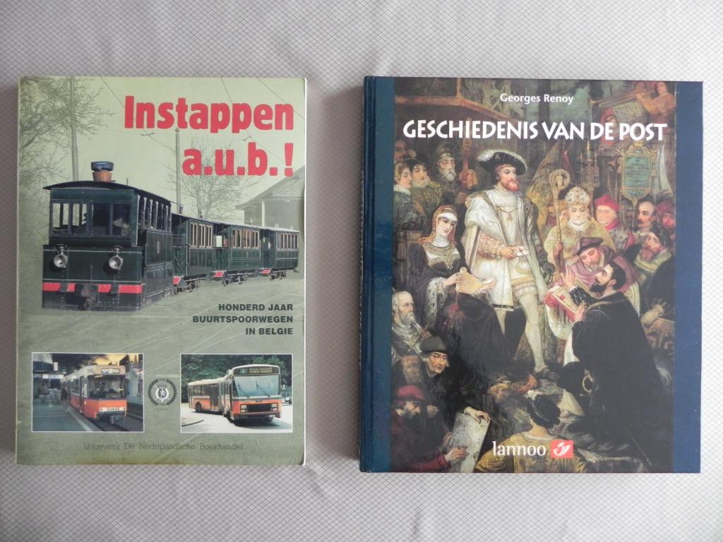 100 jaar buurtspoorwegen en De geschiedenis van de post, Boeken, Geschiedenis | Nationaal, Nieuw, Ophalen