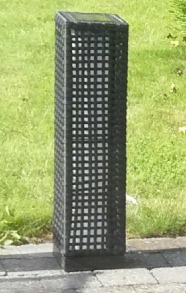 Tuinlantaarn, Tuin en Terras, Ophalen, Zonne-energie, Staande lamp, Glas