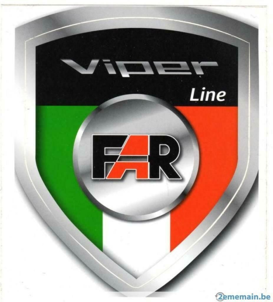 FAR Viper Line sticker - 115x138mm - medium formaat, Motos, Enlèvement ou Envoi