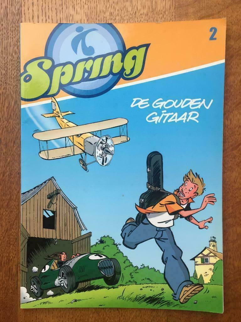 Spring studio 100, ketnet, nr 2, la guitare dorée, 2005, Une BD, Enlèvement ou Envoi, Utilisé