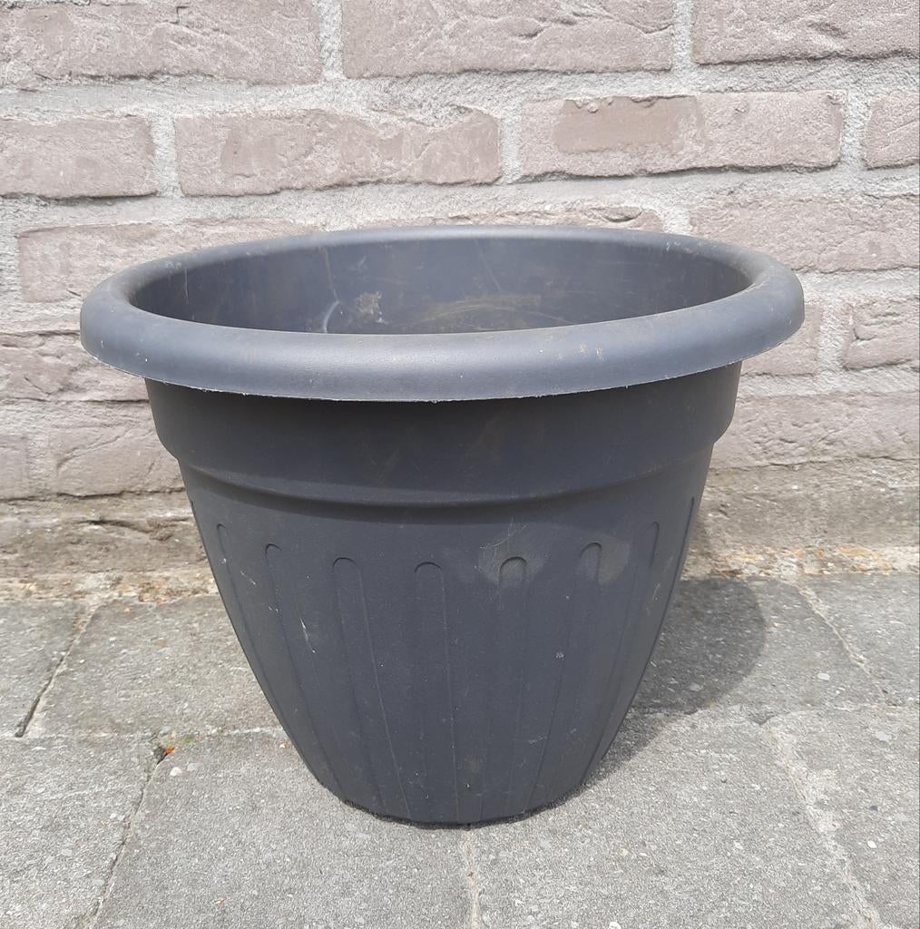 Bloempot in pvc, Tuin en Terras, Ophalen, Gebruikt