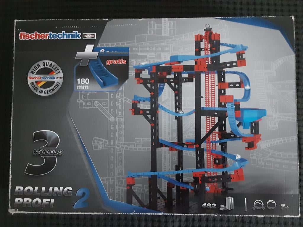 Fisher-technik "rolling profi" kogelbaan, Ophalen, Nieuw