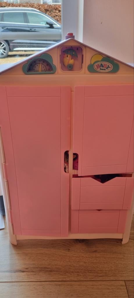 Babyborn kledingkast, Kinderen en Baby's, Kinderkamer | Commodes en Kasten, Ophalen