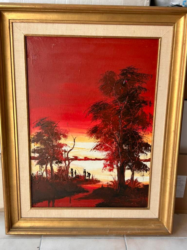 Tableau zaïrois, Antiquités & Art, Enlèvement
