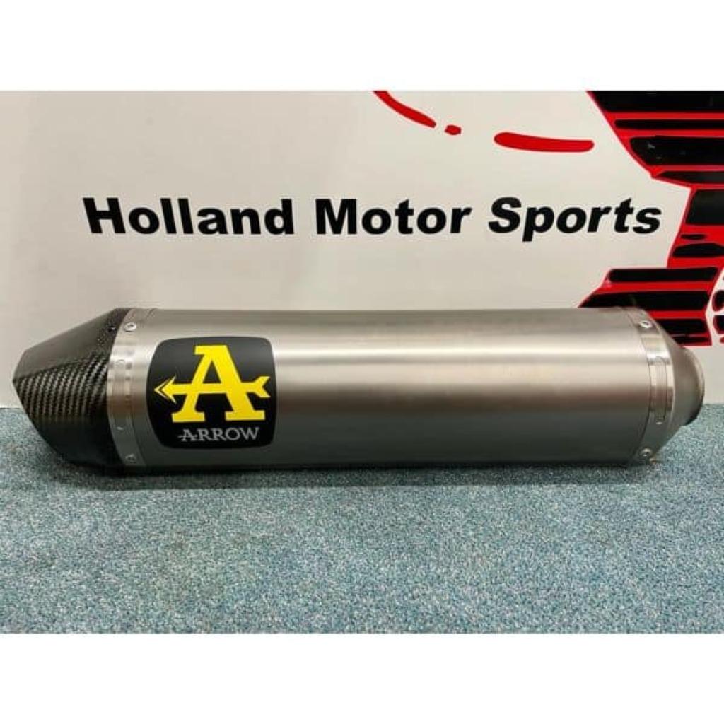 Arrow titanium stille uitlaat demper 60mm, Motoren, Ophalen of Verzenden, Nieuw