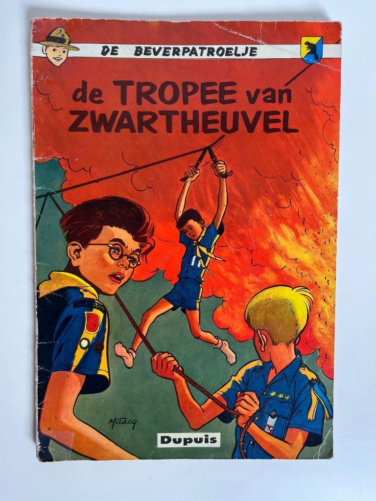 De beverpatroelje 6 - De tropee van Zwartheuvel - 1e dr 1960, Envoi, Utilisé, Mitacq
