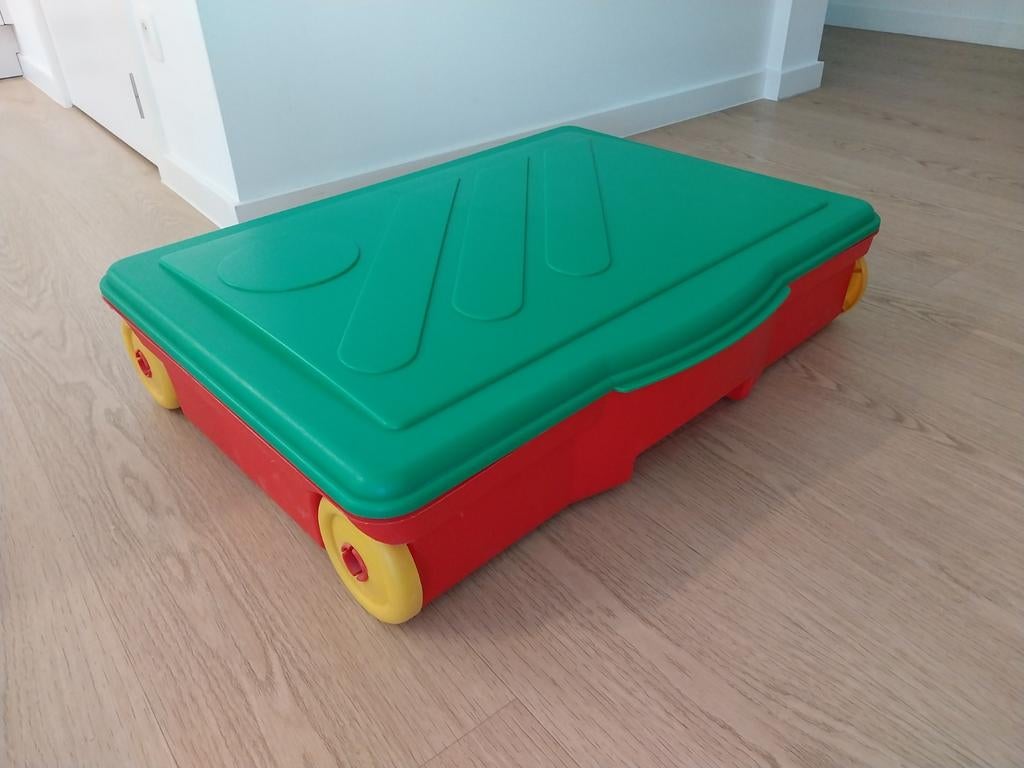 Underbed box. Box op wielen onder het bed. 91 liter., Ophalen